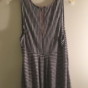 Striped tank top size medium